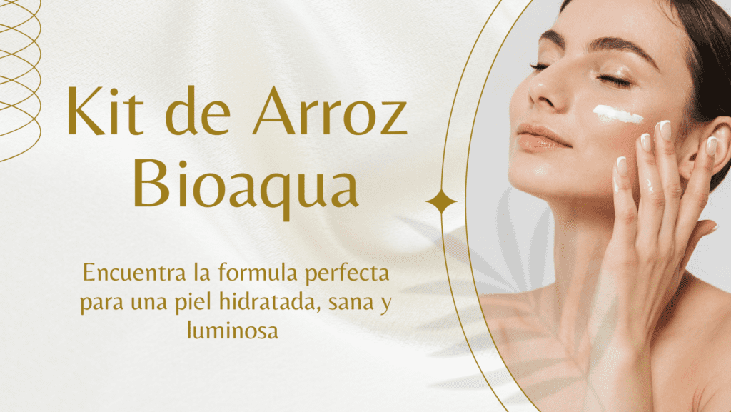 KIT DE ARROZ BIOAQUA X7 +2 Serum Alargador De Pestanas