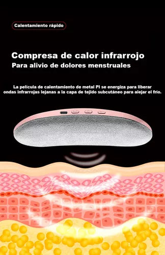 🔥 Faja Masajeadora ColicMax- ;Alivio Inmediato para Cólicos, Dolor de Espalda🔥